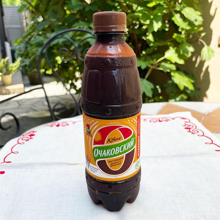 ロシア雑貨店マリンカ ライ麦発酵飲料クワス Kvas